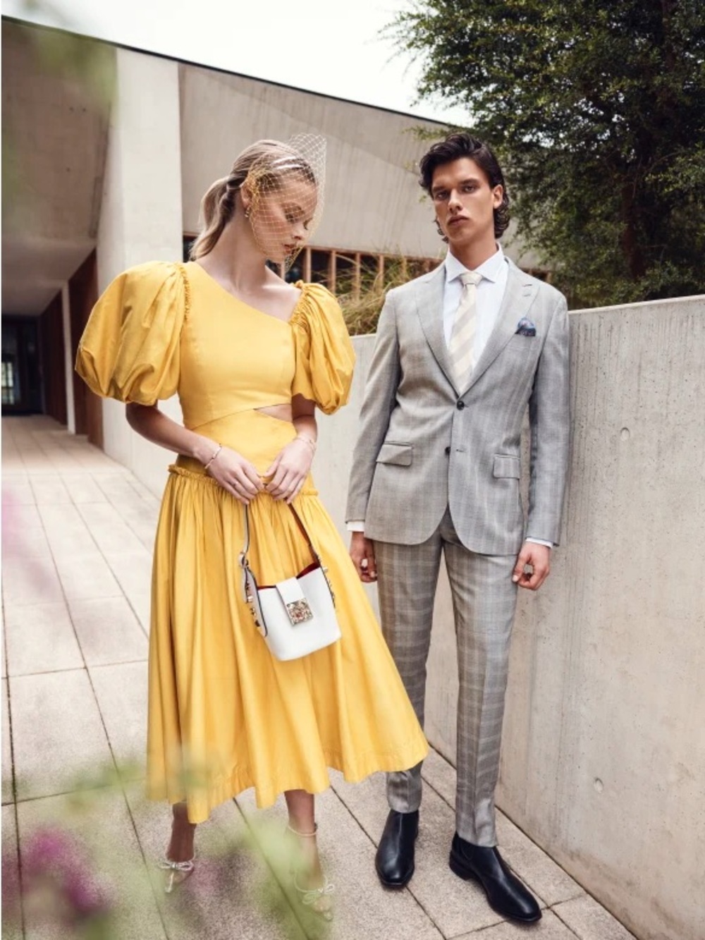 New Aje Chateau Midi Dress - Picture 3 of 16